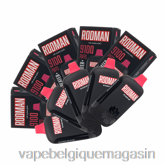 Vape Belgique [10-pack] Rodman 9100 Jetable